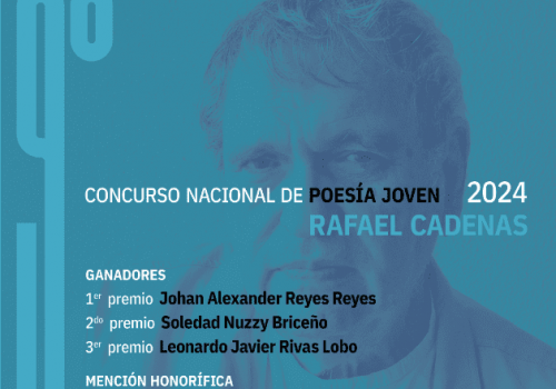 Johan Reyes obtiene el primer premio del Concurso Nacional Poesía Joven Rafael Cadenas 2024