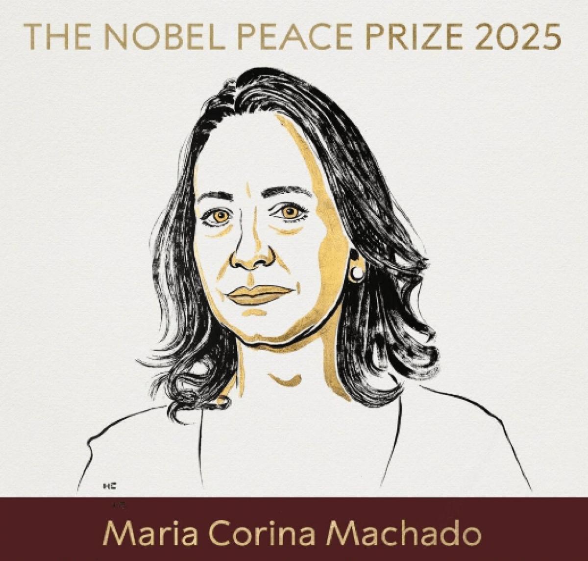 María Corina Machado, Premio Nobel de la Paz 2025