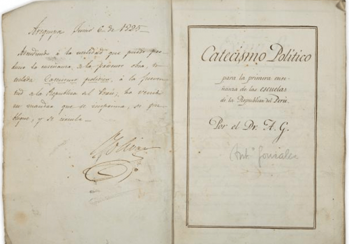Cómo nos enseñaron el gobierno: manuales y catecismos políticos en la Venezuela del siglo XIX