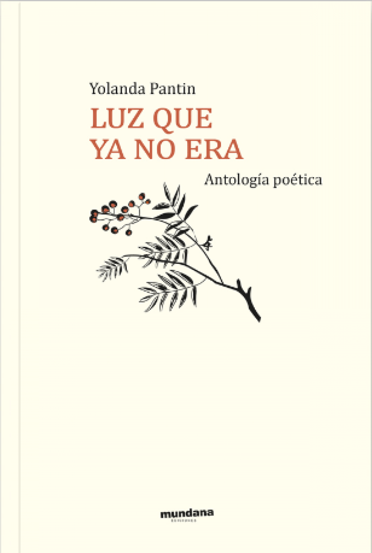 Yolanda Pantin / Luz que ya no era
