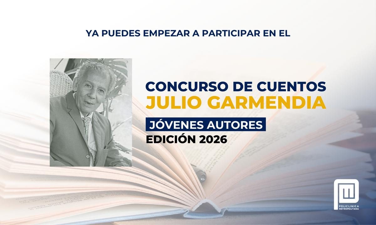 Premio de cuento Julio Garmendia 2026: convocatoria para jóvenes escritores