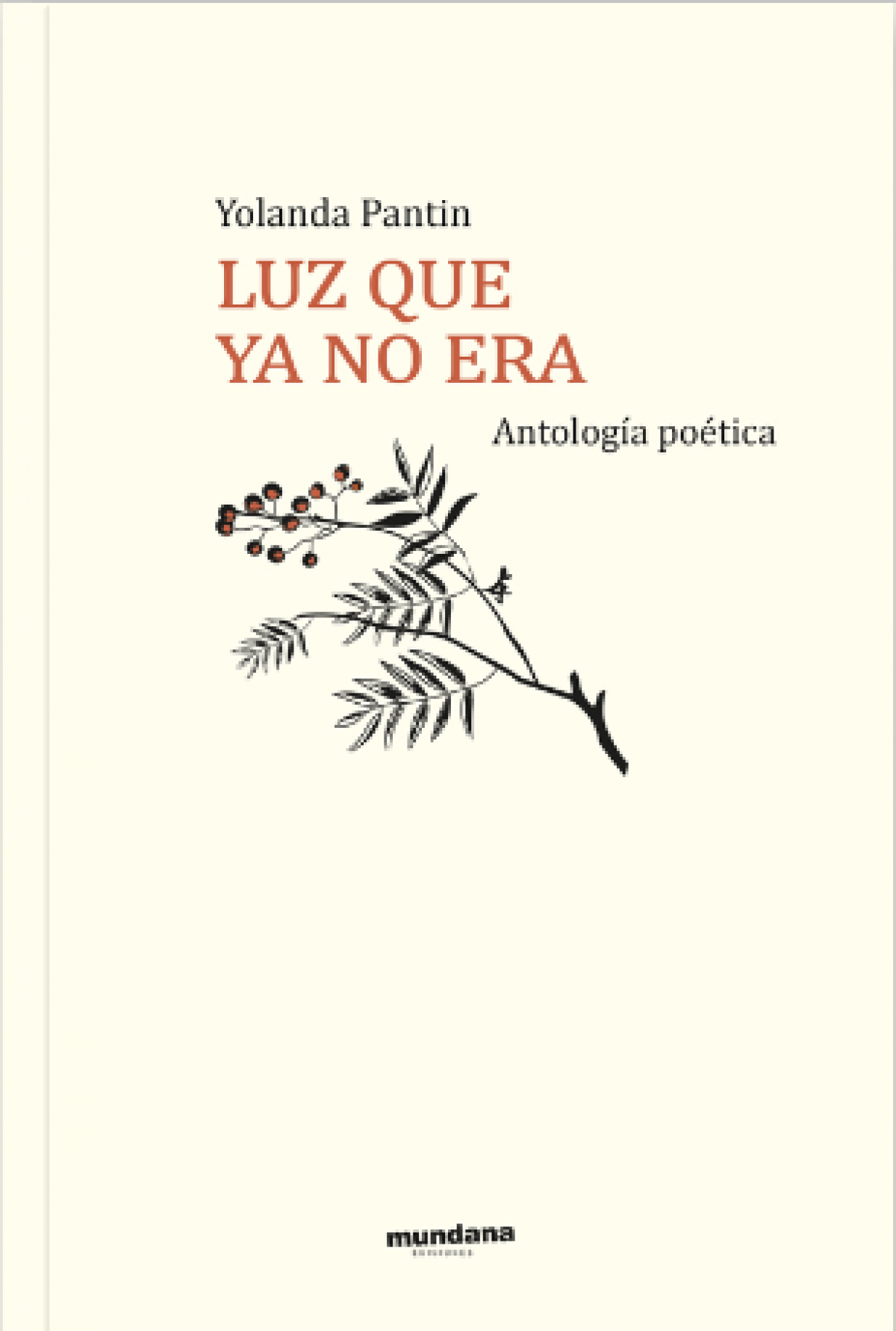 Yolanda Pantin / Luz que ya no era