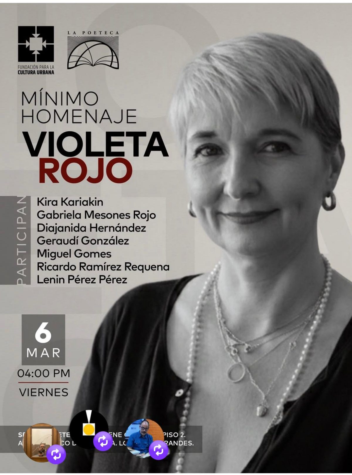 Mínimo homenaje a Violeta Rojo