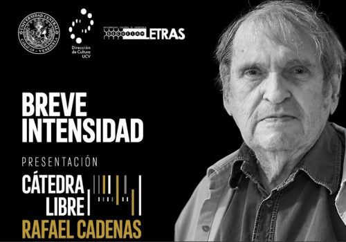 UCV rinde homenaje al poeta Rafael Cadenas en el Día del Libro, del Idioma y del Derecho de Autor